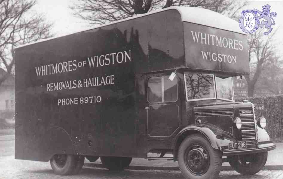 29-579 Bedford van used by Whitmores of Wigston for removal and Haulage