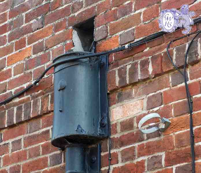 30-821 Late art Nouveau rainwater hopper c 1910 but where