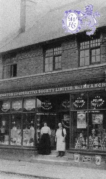 18-003a Wigston Co-operative Society No 1 branch Moat Street - Cedar Avenue circa 1902