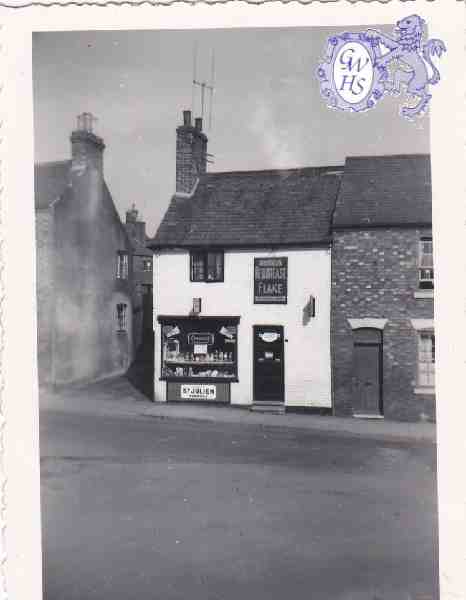 30-196 Grocery shop on Moat Street Wigston Magna opposite Newgate End in the 1950's