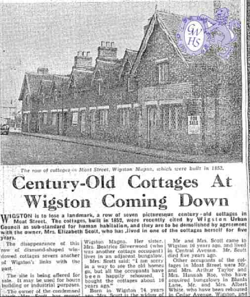 30-857 Cottages in Moat Street Wigston Magna