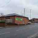 19-043 The back of the co-operative petrol station Moat Street Wigston Magna Feb 2012