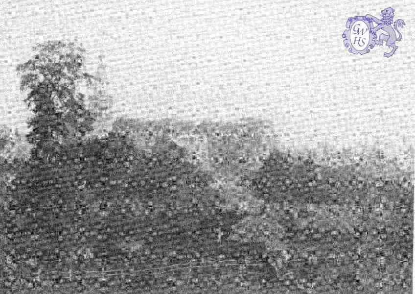 22-406 looking north up Newgate End about 1900 Wigston Magna