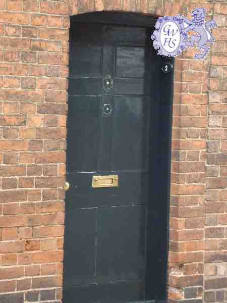 23-355 Front door of number 2 Newgate End Wigston Magna June 2013