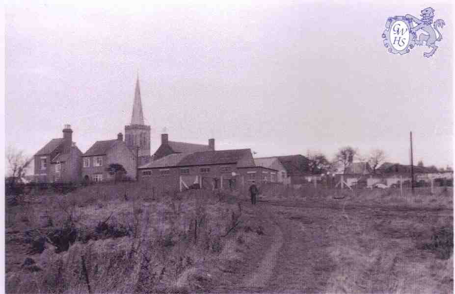 23-703 Path at the rear of Newgate End, Wigston Magna 1950's