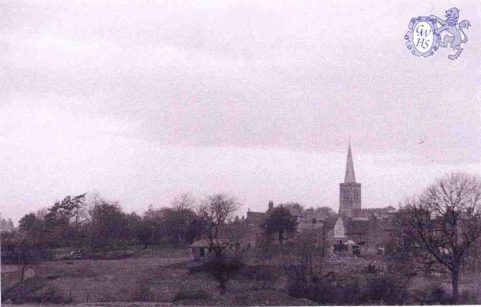 23-706 Rear of Newgate End Wigston Magna before the development of Davenport Road 1950's