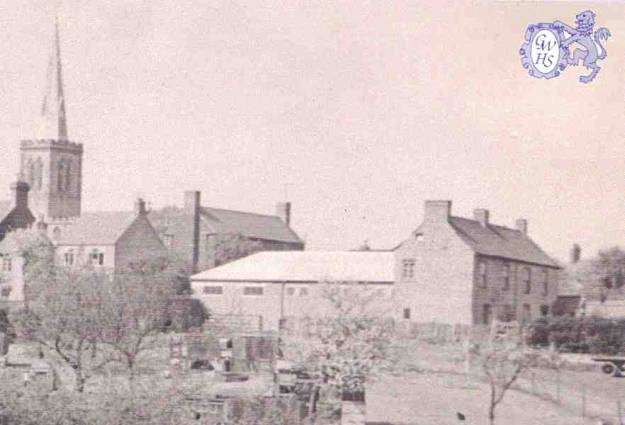 29-641 The old asylum buildings inNewgate End, Wigston Magna 1950's