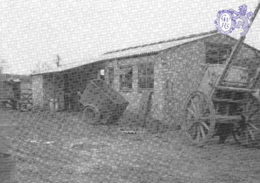 22-407 White Gate Farm cow shed 1960's  Wigston Magna