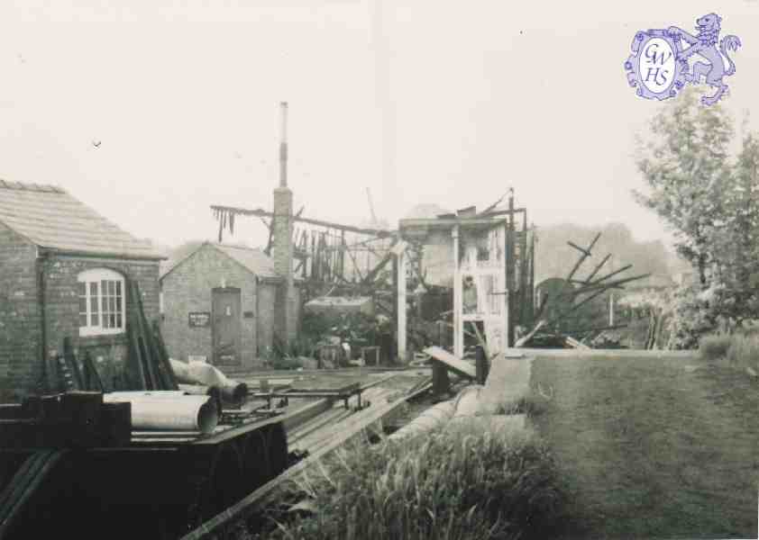 8-243 Evans Mill Newton Lane Wigston Magna after fire