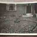 30-686 Front garden of a house in Northfield Avenue for the Queens Coronation in 1953 Wigston Magna