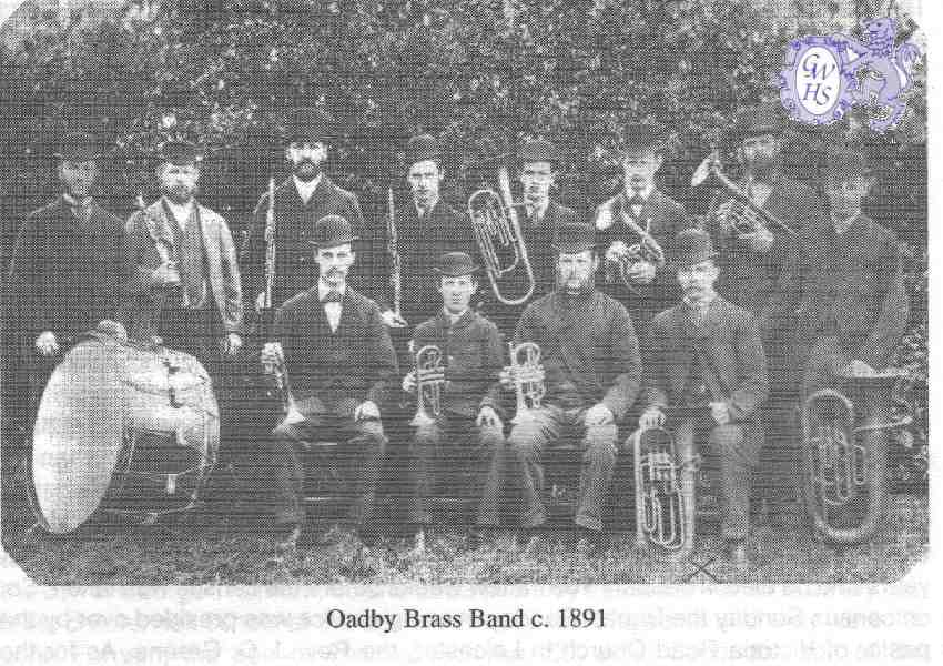 14-074 Oadby Brass Band c 1891