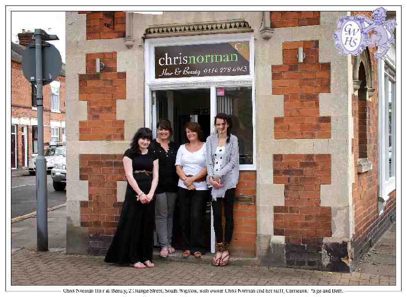 29-185 Chris Norman Hair Salon Orange Street South Wigston