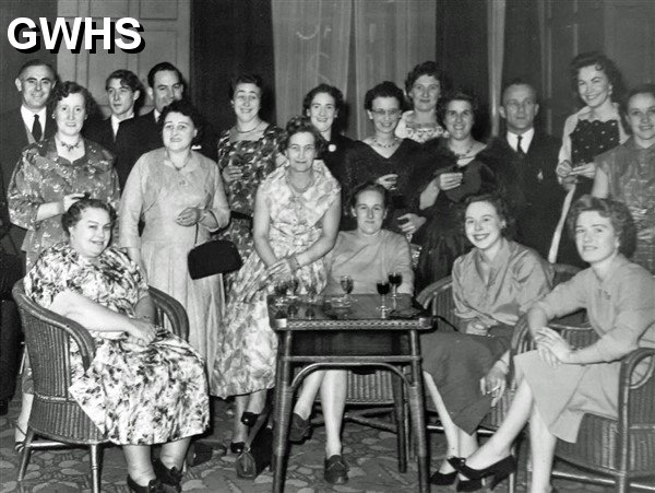 35-571 Dunmores factory at a social due in the mid 50's.