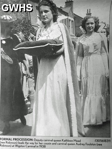 35-750 Carnival Queen Audrey Fouleston Wigston Magna 1938