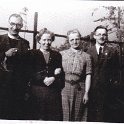 26-105 Rev Ken Pickett and his wife Ivy plus John and Enid Goodwin on right