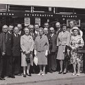 30-455 Co-operative Society staff outside the new store in South Wigston
