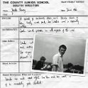32-429 Mark Newman Teacher at South Wigston Junior Basset Street School 1966