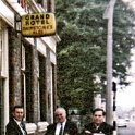 34-156 Mr Kerr  Jim Finnegan John Finnegan Summer 1966 outside The Grand Hotel South Wigston
