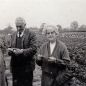 34-822 Allen Snutch with Elsie nee Oldenshaw on right and twin sister Mabel on left c 1955