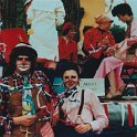 39-698 Kathryn Arnold (Herbert) and Bryan Green 1979 in a parade from Oadby to South Wigston.
