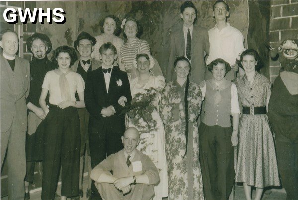 24-054 AYPA Jack & the Beanstalk cast Feb 1953 South Wigston