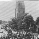 22-100 Coronation Day Procession Blaby Road South Wigston 1911