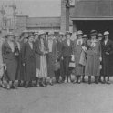 24-011 Blaby Road Methodist Church sisterhood on Wigston Magna Station c 1930