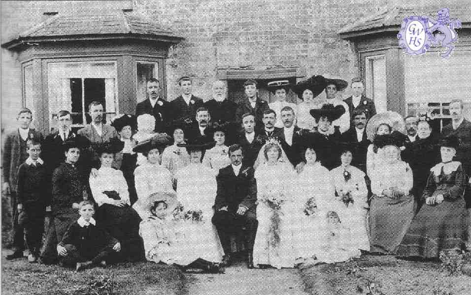 22-078 John Thornton and Susan Ellen Brown Wedding  1910 at Crow Mill