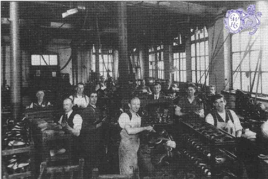 22-153 Workers in Gamble's Shoe Factory in Canal Street circa 1930