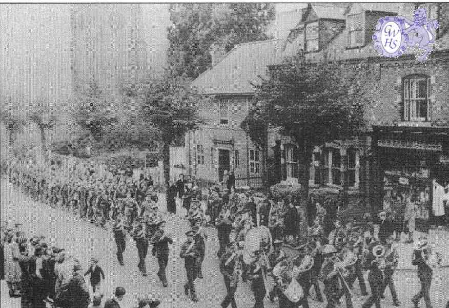 22-184 Army Parade in South Wigston 1948 in Blaby Road