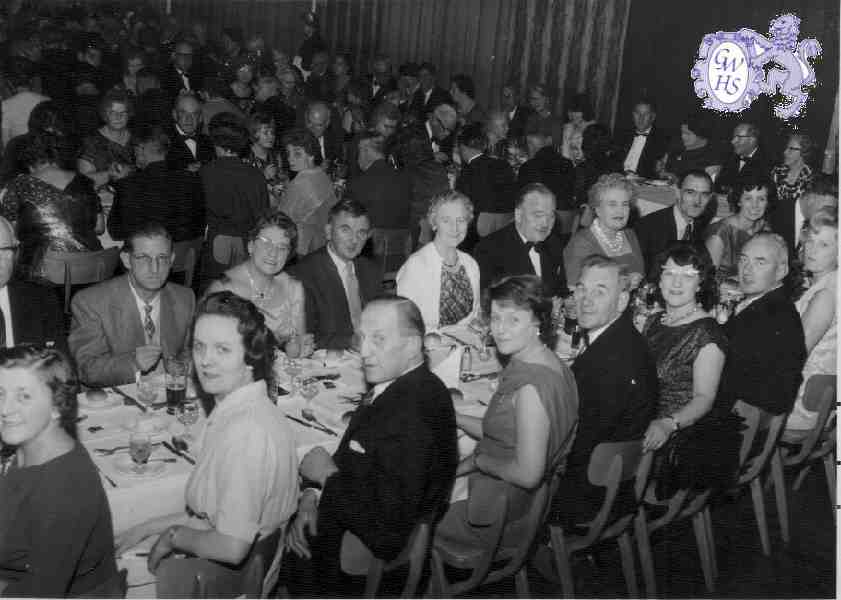 22-324 Wigston Civic Ball Clarence Hotel South Wigston circa 1961