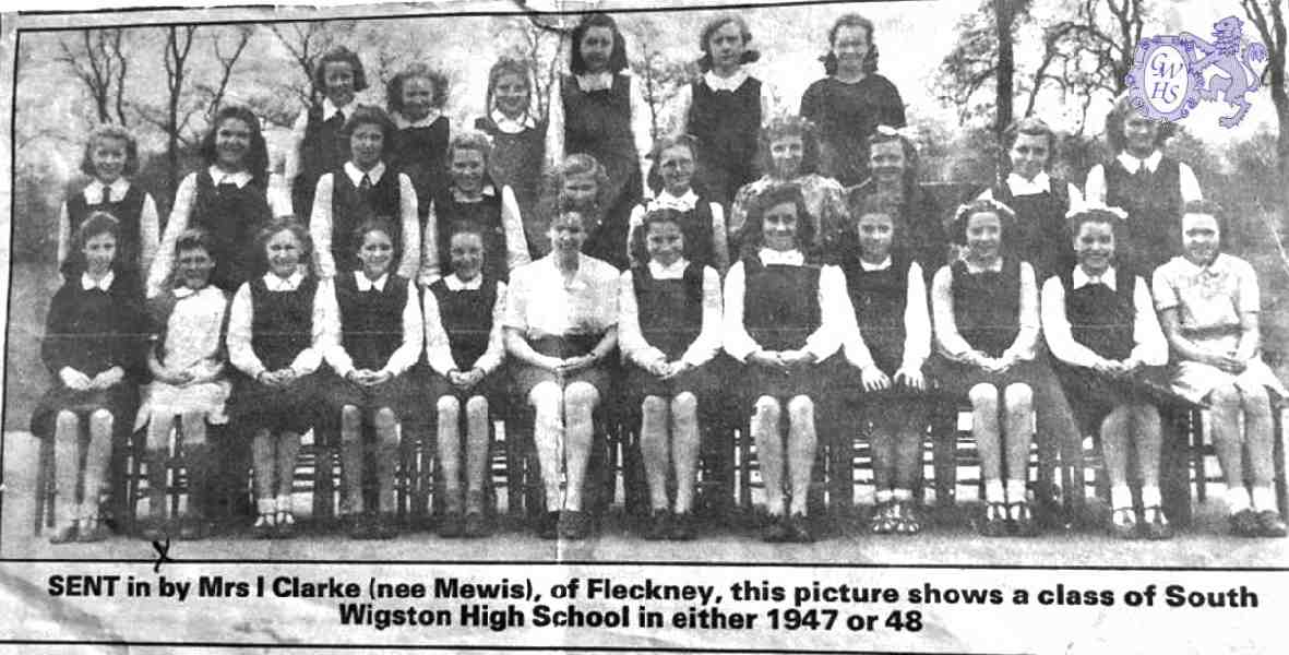 31-369 South Wigston girls high school 1947-8