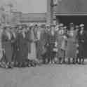 24-011 Blaby Road Methodist Church sisterhood on Wigston Magna Station c 1930