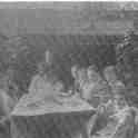 24-026 Freeman family in garden behind furniture shop at 58 Blaby Road South Wigston c 1919