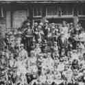 24-038 Ladies group at the back of Ashbourne house Blaby Road c 1930