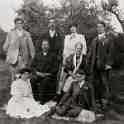 25-001 George Charles Russell seated at family wedding c 1902