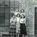 32-078 Doreen Arthurback row left circa 1960 out side a factory in Magna Road
