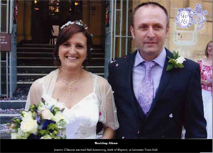 15-093 Joanne Gillespie married Neil Armstrong Wigston