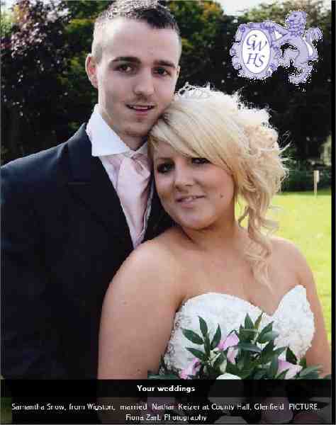 15-099 Samanthan Snow from Wigston married Nathan Keizer 2010