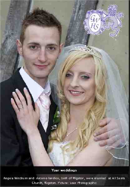15-104 Angela Windrum and Antonio Landico both of Wigston 2010