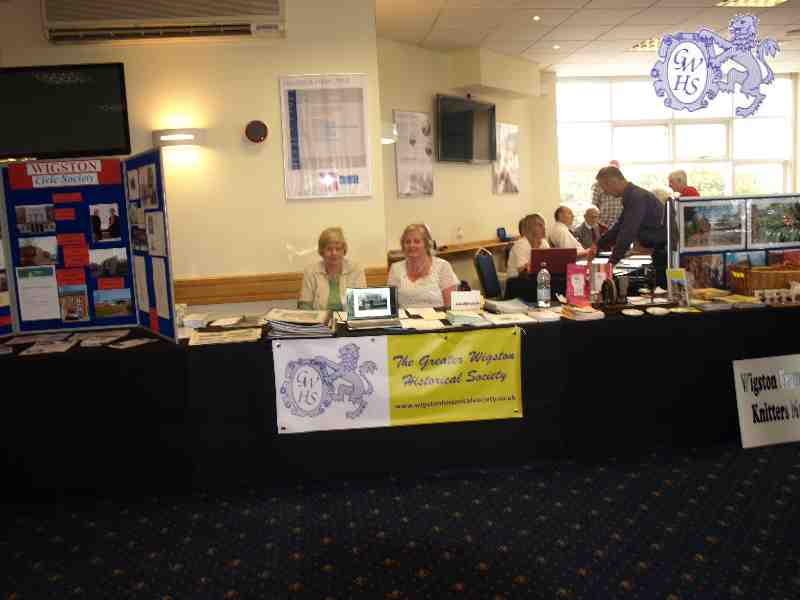 26-144 GWHS Table at the L&RFHS Event Sept 2014