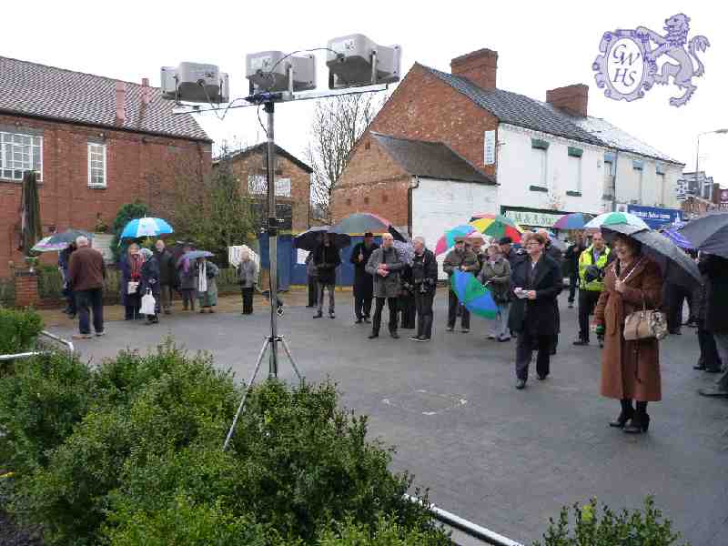 26-201 Wigston Town Centre re-opening and unveiling of the Jubilee Plaque Dec 2014
