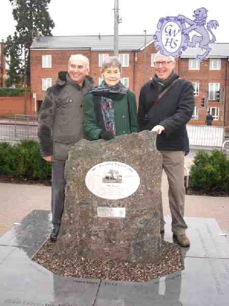 26-238 Jubilee Plaque Mike Forryan - Maureen Waugh and Colin Towell Bell Street Wigston Magna 2014