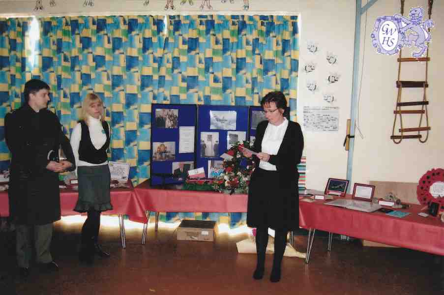 29-160 Commeration of Lancaster Plane Crash in 1946 All Saints Church Primary School 2009