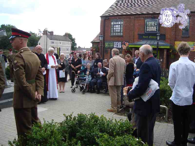 30-252 William Ewart Boulter VC memorial Service Bell Street July 14th 2016