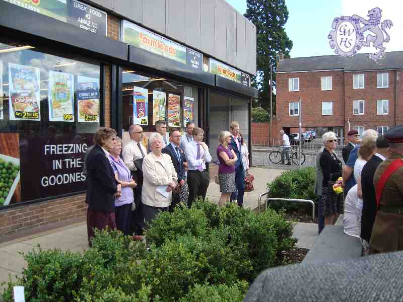30-253 William Ewart Boulter VC memorial Service Bell Street July 14th 2016