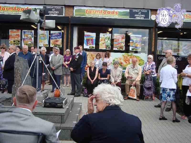 30-257 William Ewart Boulter VC memorial Service Bell Street July 14th 2016
