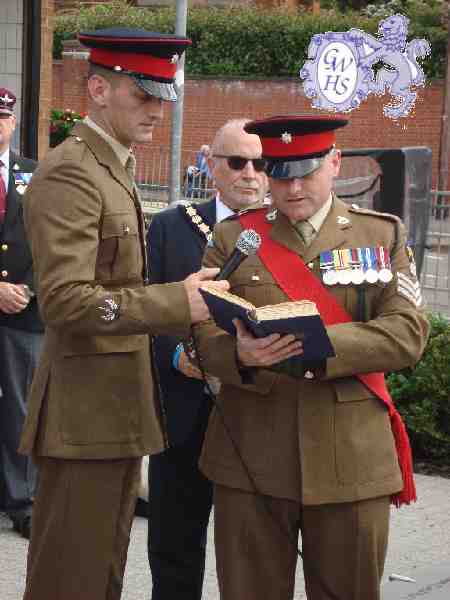 30-258 William Ewart Boulter VC memorial Service Bell Street July 14th 2016