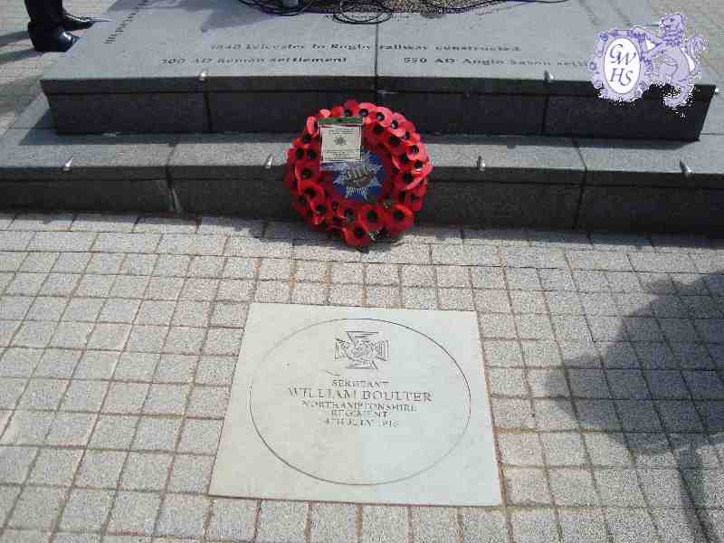 30-261 William Ewart Boulter VC memorial Service Bell Street July 14th 2016