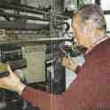 31-240 Peter Clowes working a Hand Frame circa 2010
